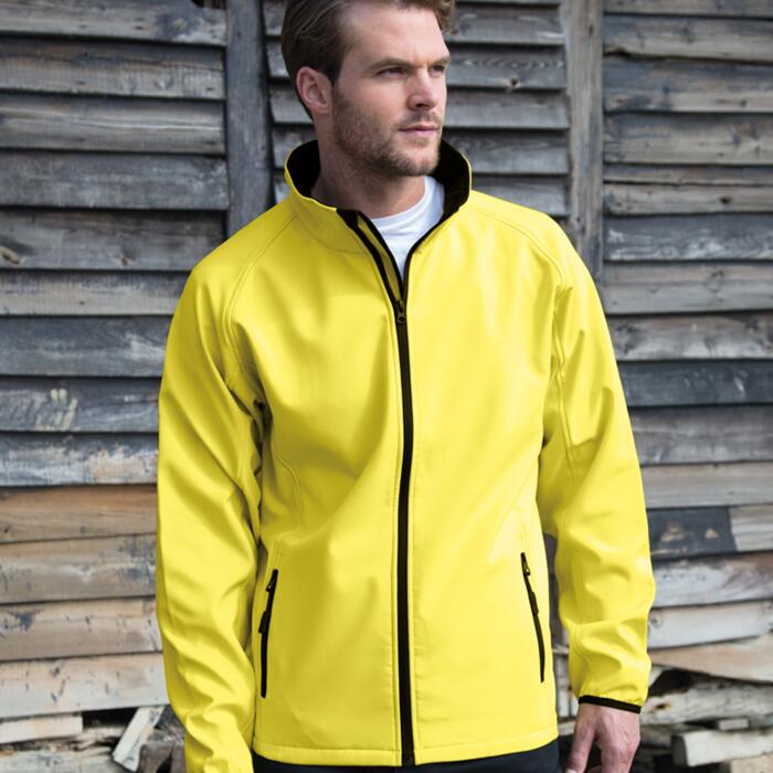 Result Core Result Core Printable Softshell Jkt RS231M Result Core Printable Softshell Jkt Thumbnail