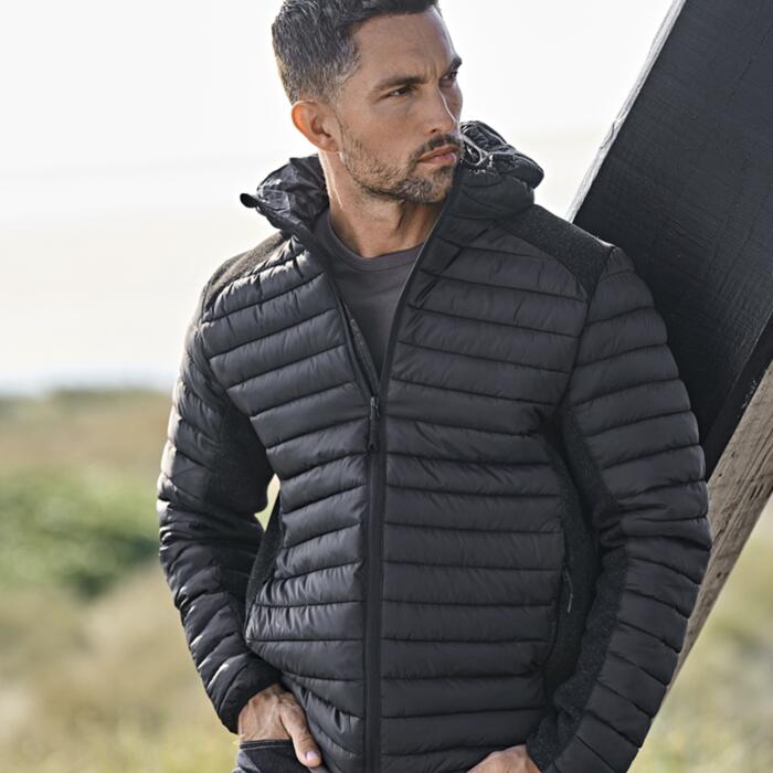Tee Jays Tee Jays Crossover Hooded Padded Outdoor Jacket T9610 Tee Jays Crossover Hooded Padded Outdoor Jacket Thumbnail