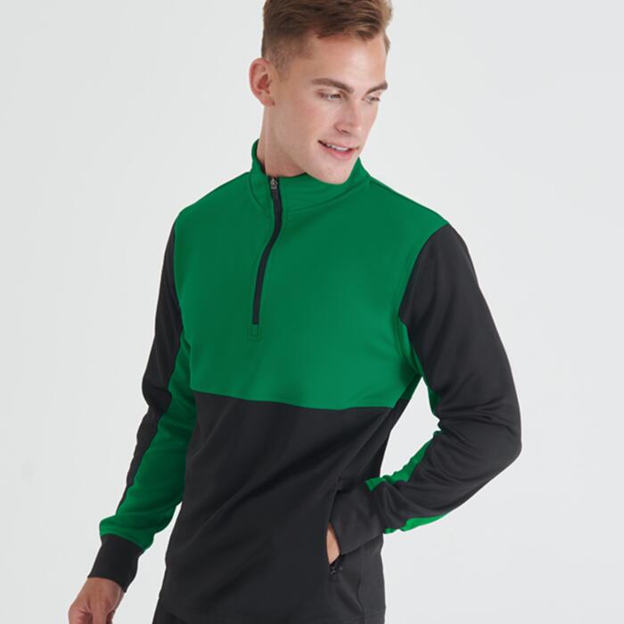 Finden & Hales Finden and Hales 1/4 Zip Tracksuit Top LV874 Finden and Hales 1/4 Zip Tracksuit Top Thumbnail