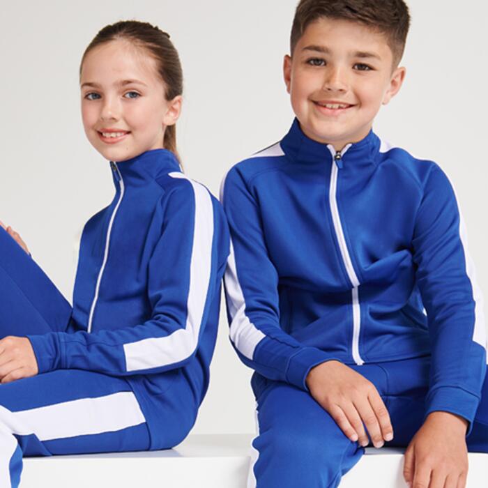 Finden & Hales Finden and Hales Kids Knitted Tracksuit Top LV873 Finden and Hales Kids Knitted Tracksuit Top Thumbnail
